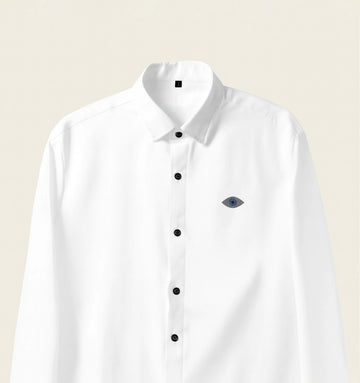 Men’s Evil Eye Embroidered Shirt