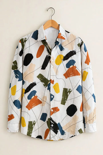 Heritage Brush Abstract Shirt