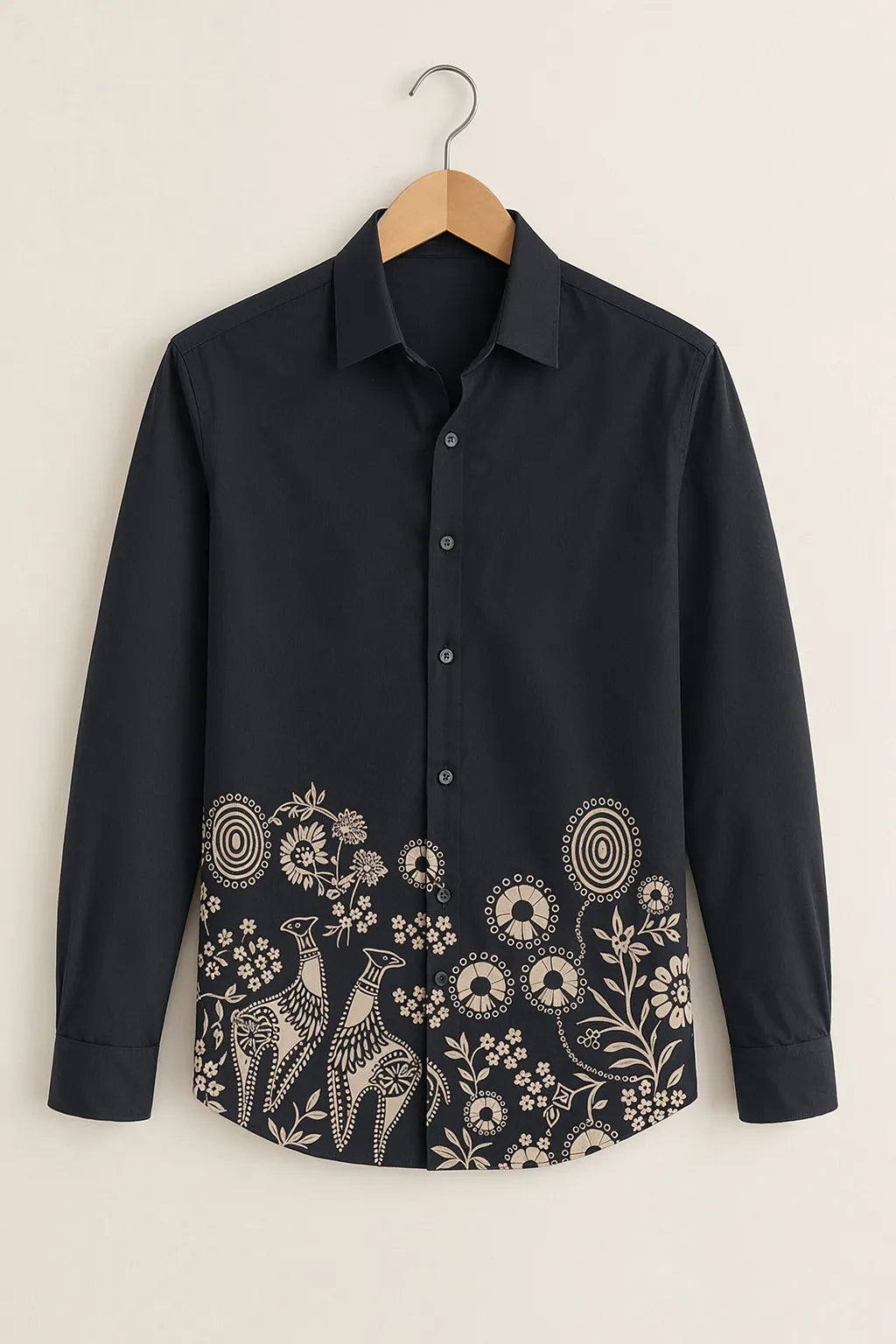 Men's Folk Tale Print Shirt