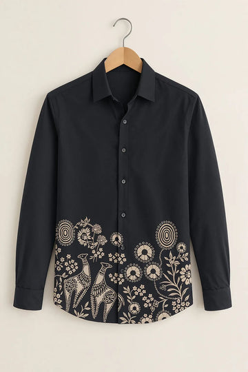 Men's Folk Tale Print Shirt