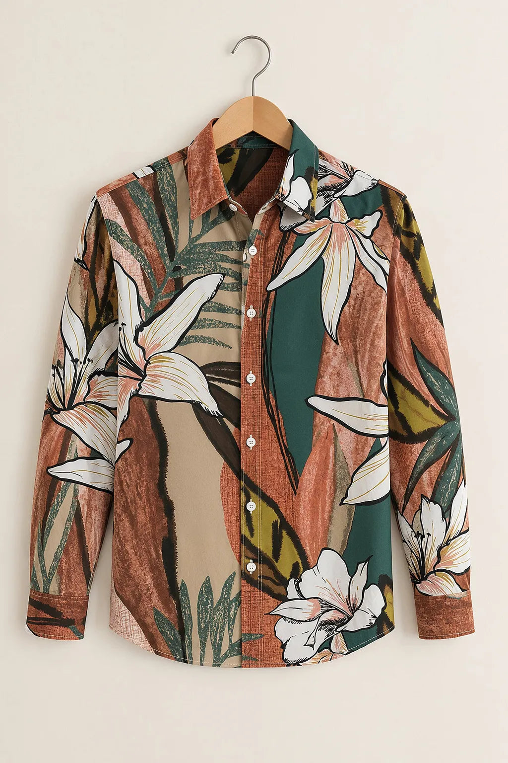 Men's Wild Bloom Designer Shirt