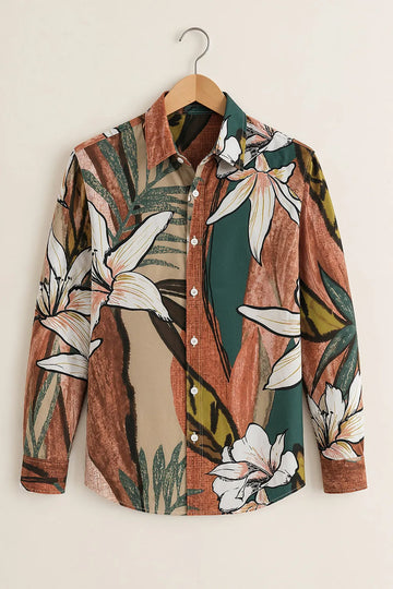 Men's Wild Bloom Designer Shirt
