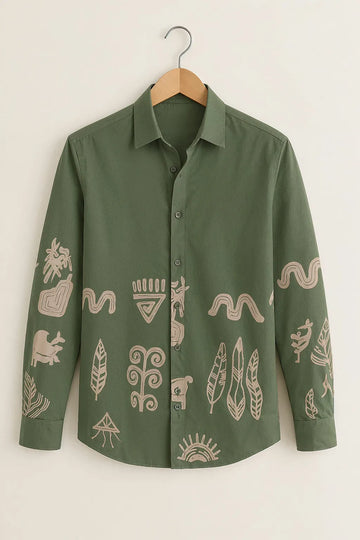 Men's Artisan Tribal Designer Shirt