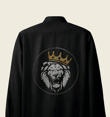 Men’s Black Lion Crown Jarkan Shirt