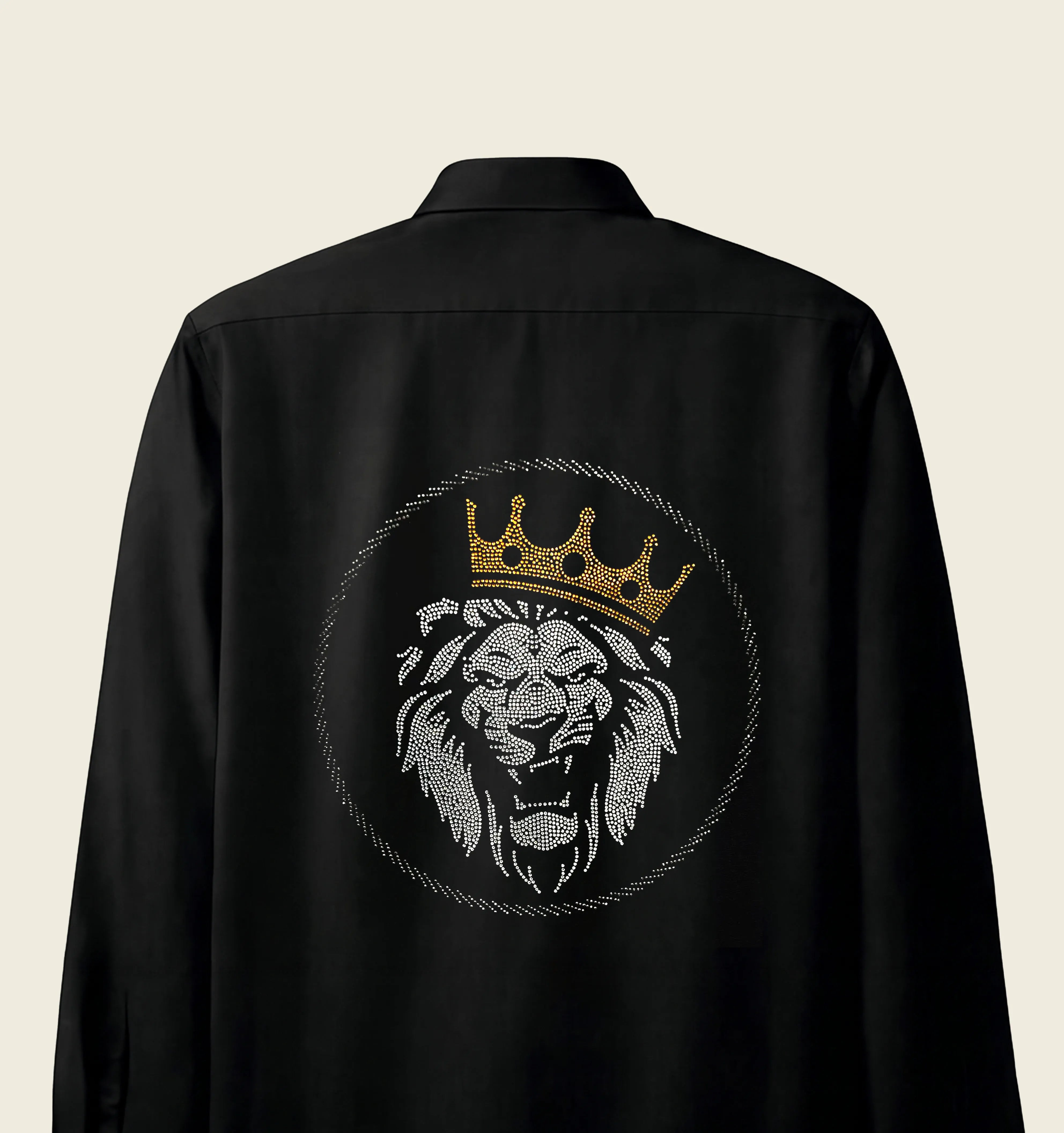 Men’s Black Lion Crown Jarkan Shirt