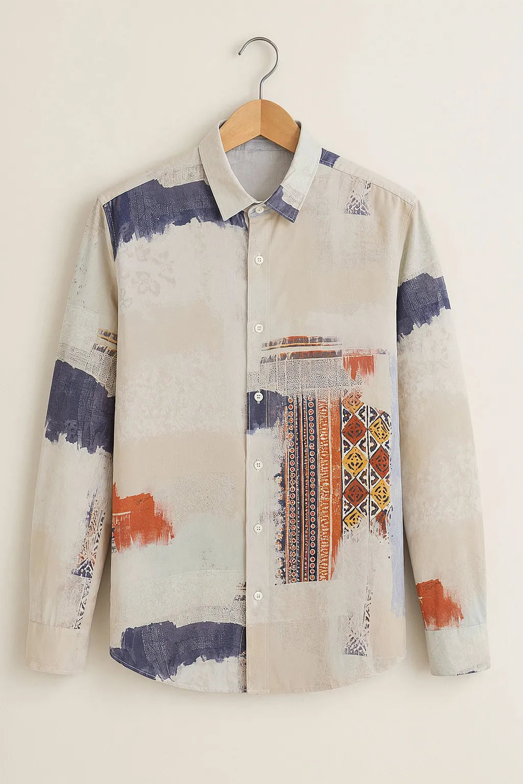 Men's Rustic Texture Designer Shirt