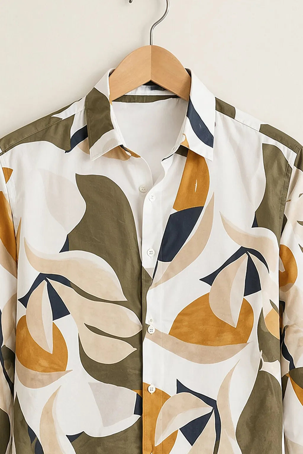 Men's Leaf Harmony Casual Shirt