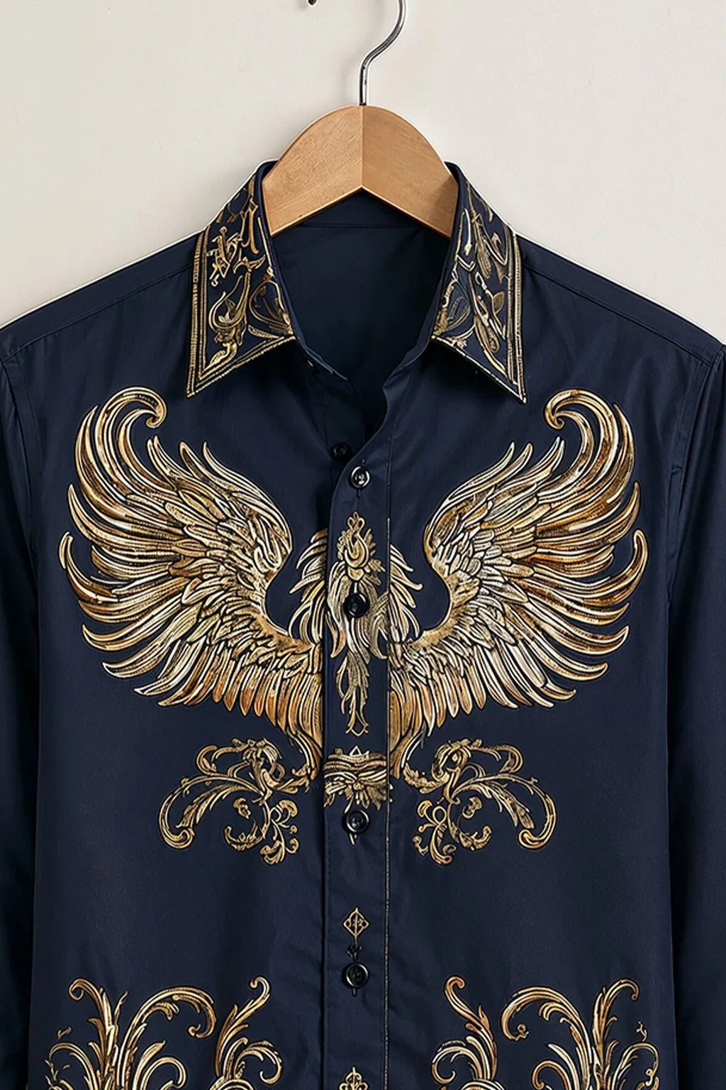 Men's Royal Phoenix Designer Shirt