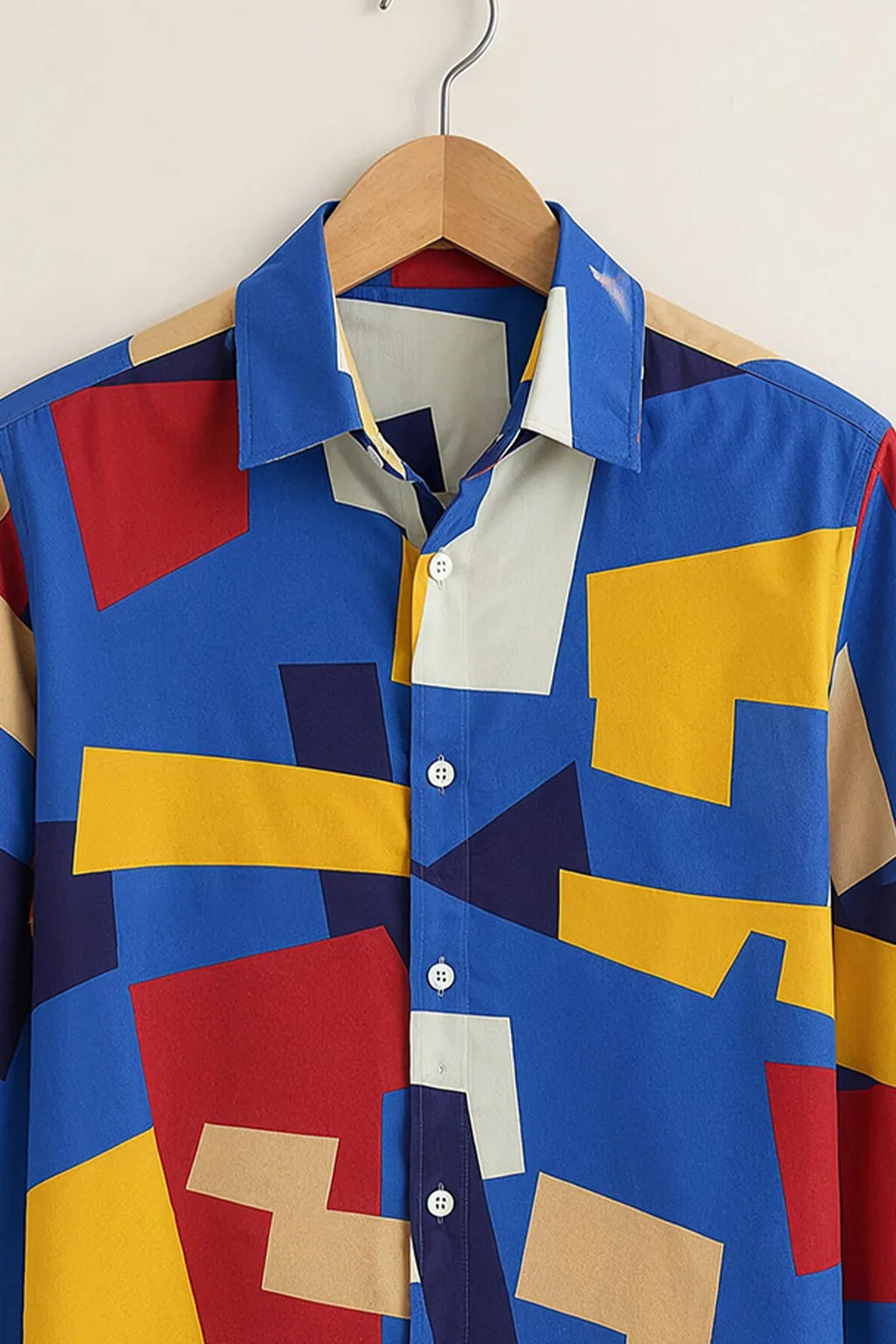 Vibrant Geometry Designer Shirt