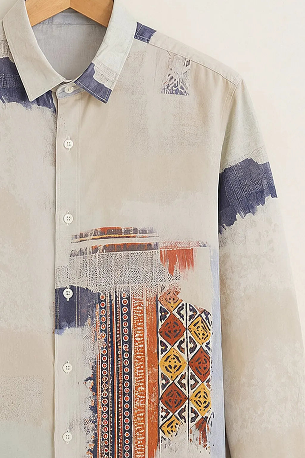 Men's Rustic Texture Designer Shirt