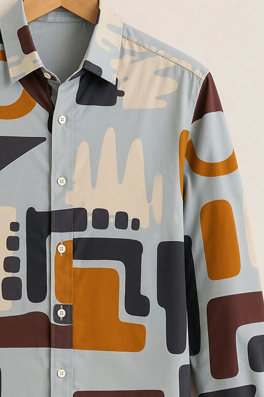 Men's Urban Geometry Designer Shirt