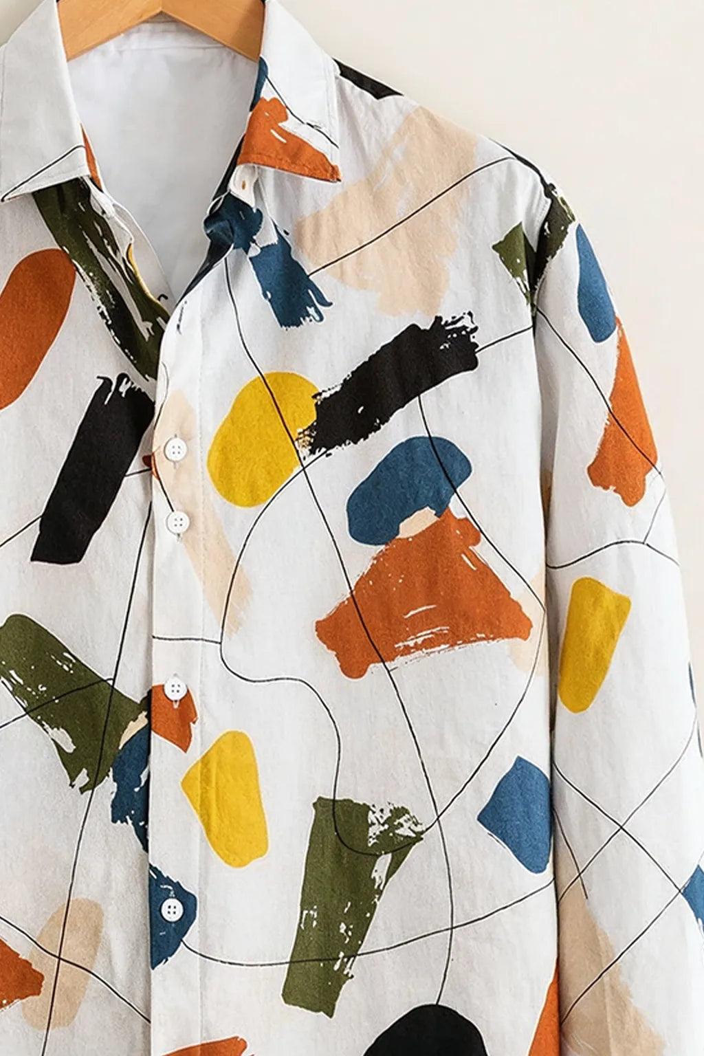 Heritage Brush Abstract Shirt