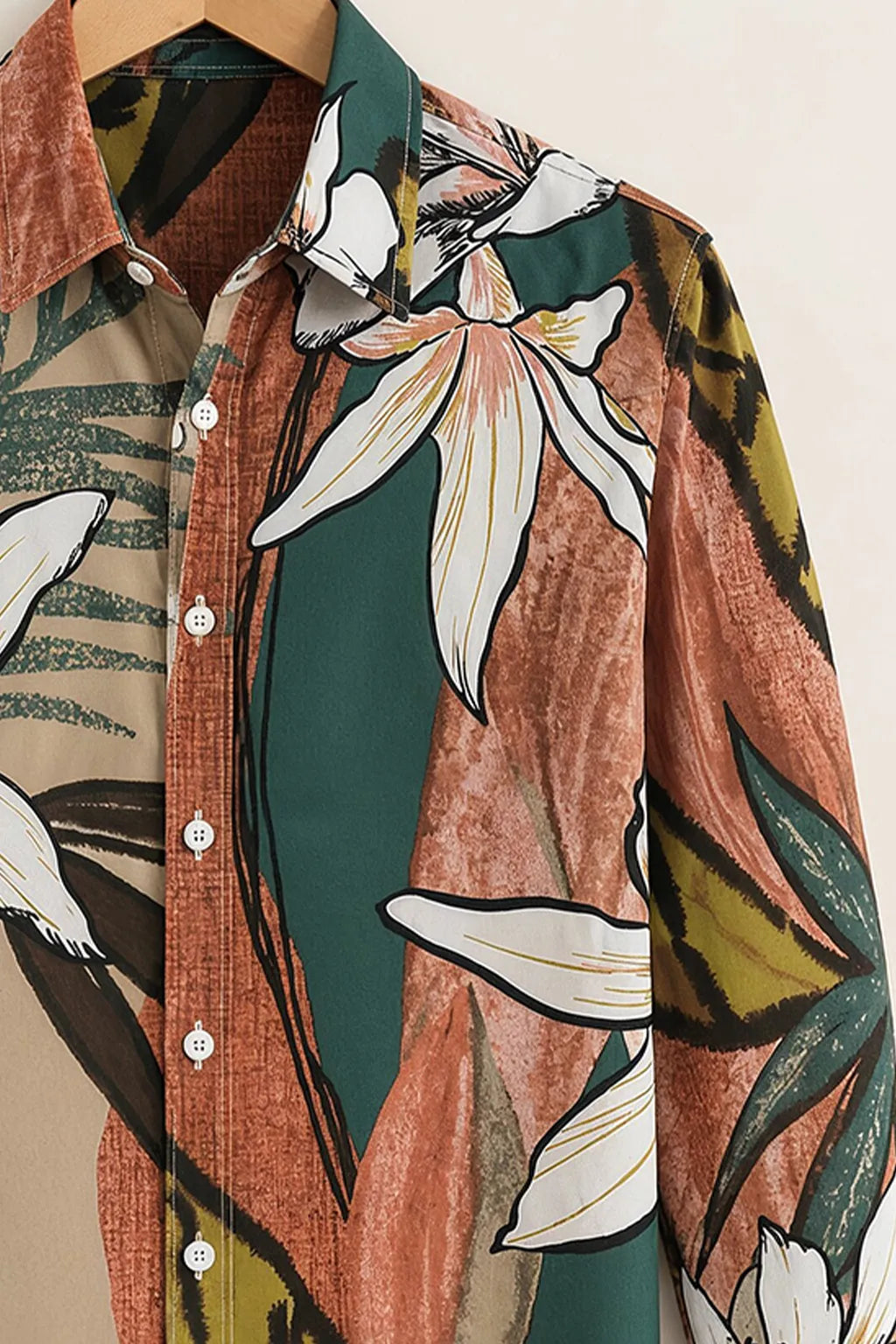 Men's Wild Bloom Designer Shirt