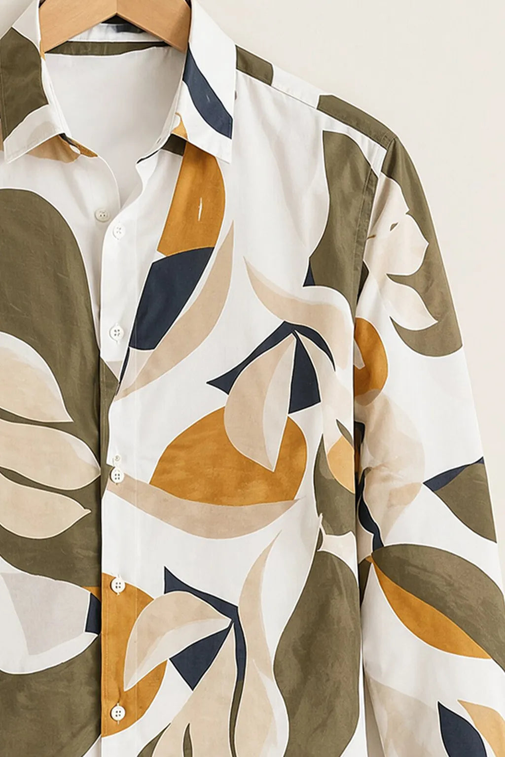 Men's Leaf Harmony Casual Shirt