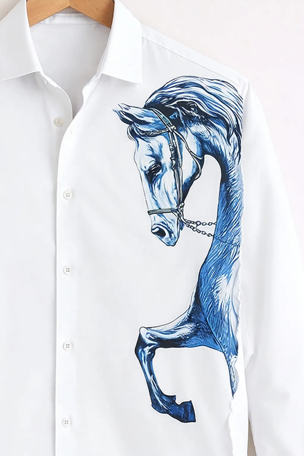 Men’s Stylish Designer Cotton Print Shirt