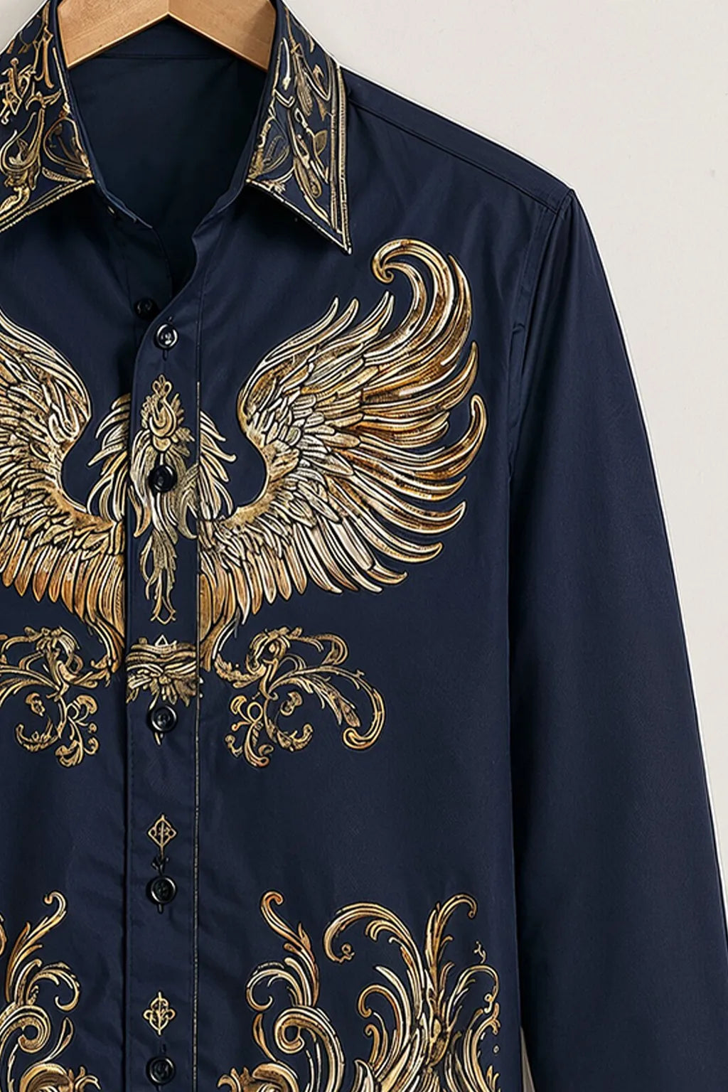 Men's Royal Phoenix Designer Shirt
