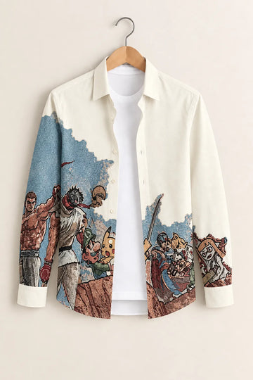 Men's Retro Legends Designer Shirt